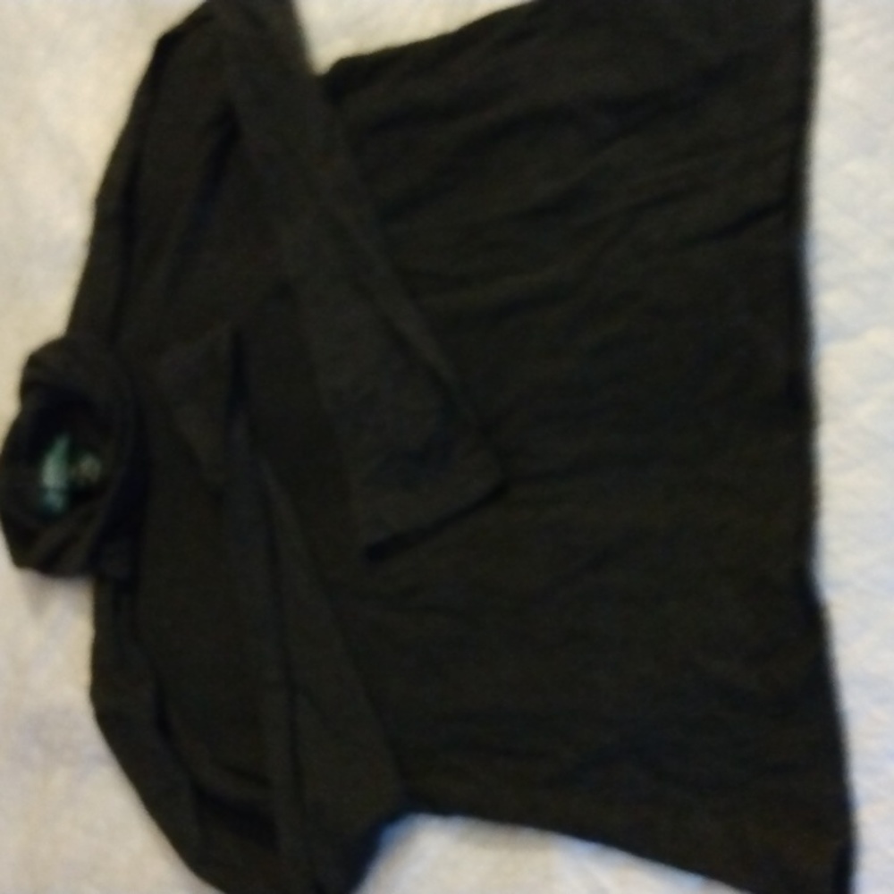 Lauren Ralph Lauren turtle neck top grey